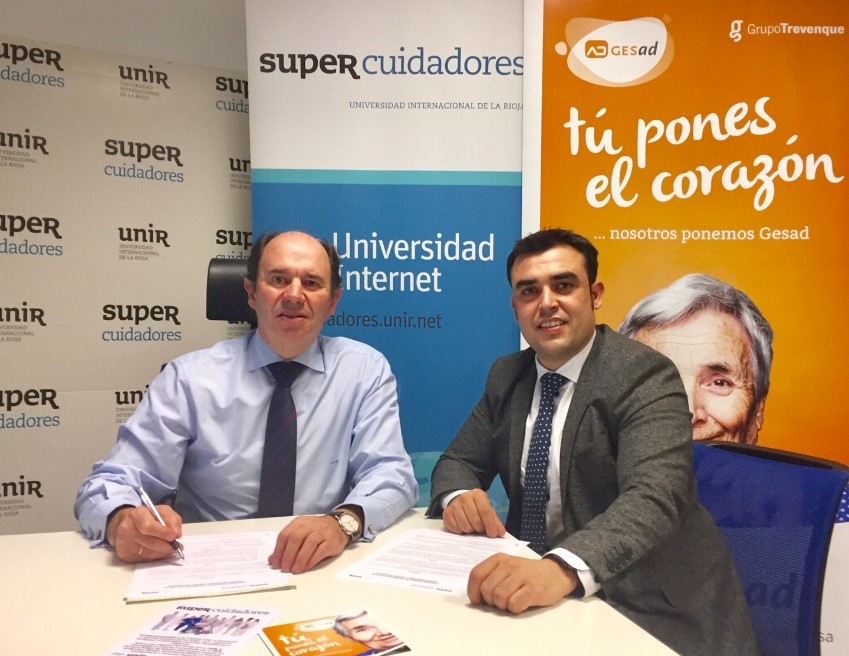 Aurelio López-Barajas, CEO de Supercuidadores, y Chema Prados, Director de Gesad del Trevenque Group